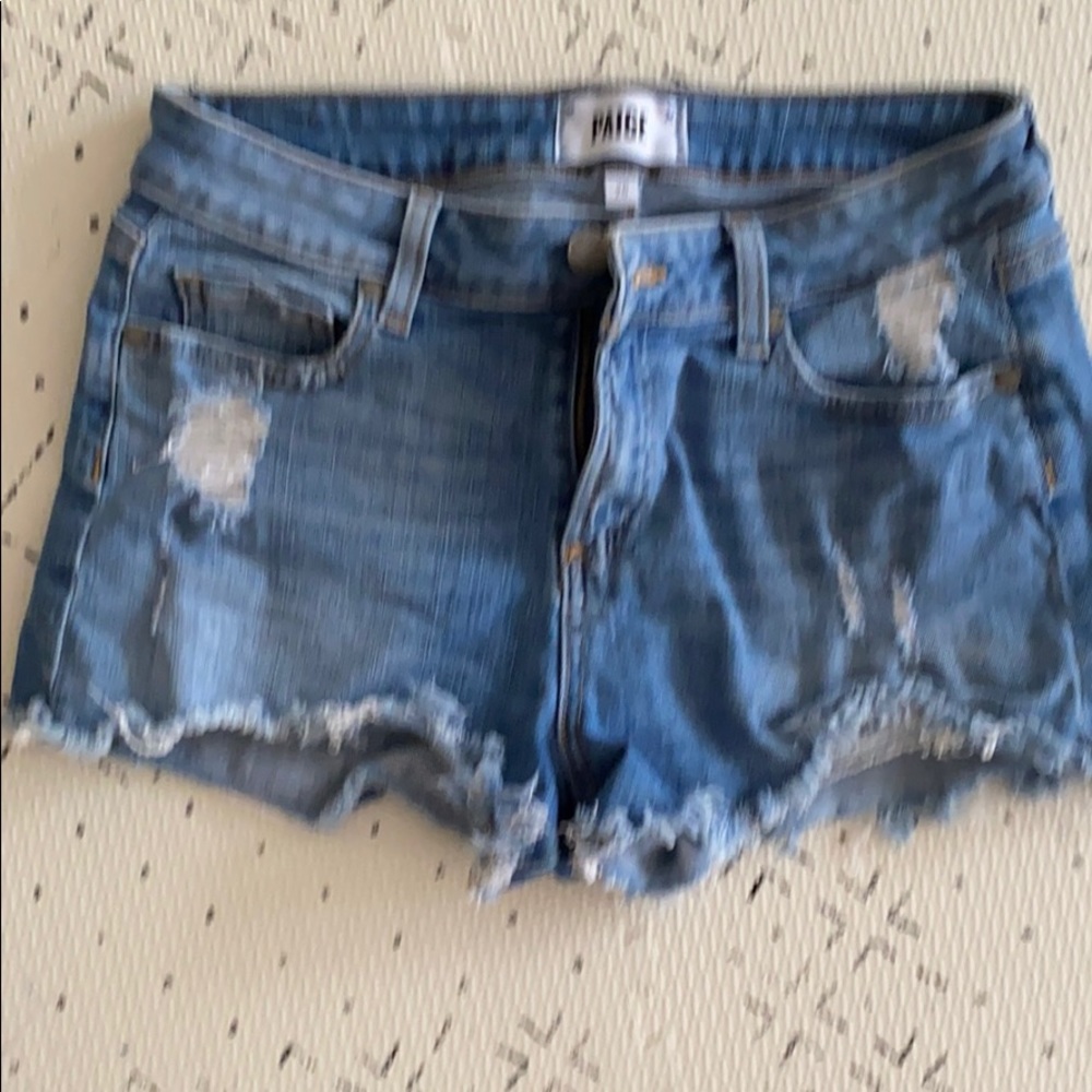 Paige denim shorts